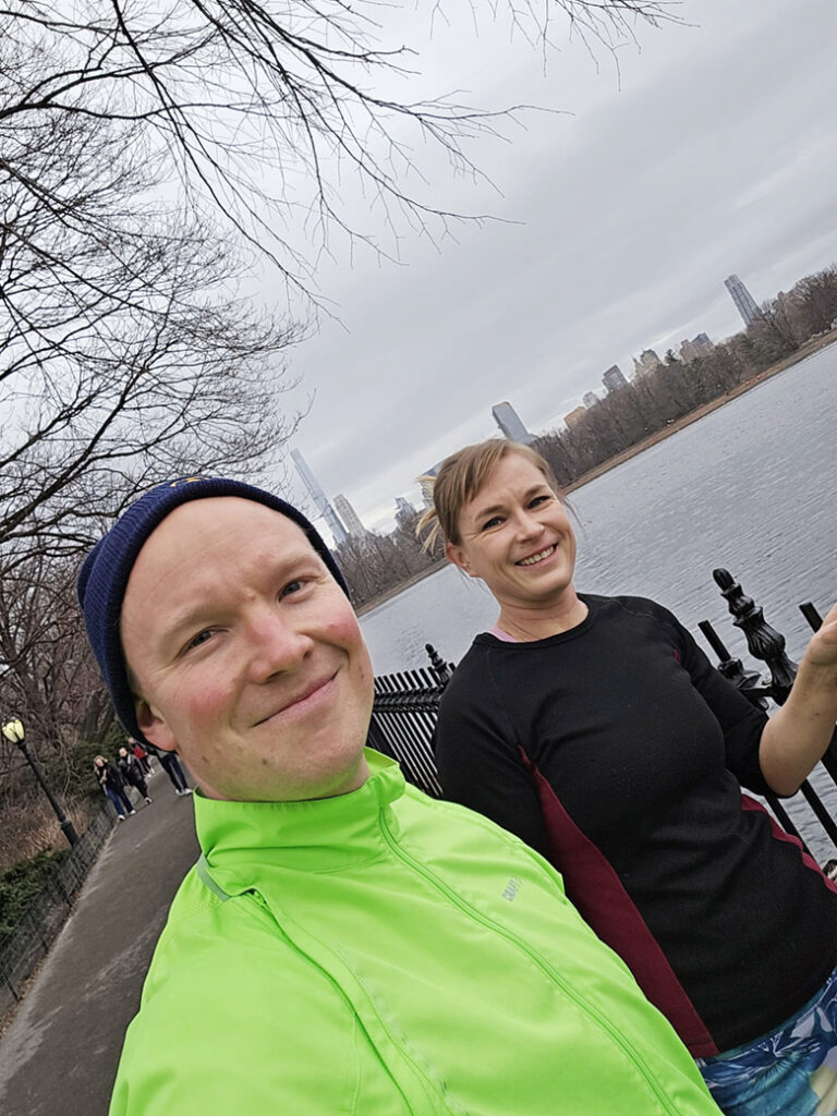 Heikki Liekola ja Sanna Hellström-Liekola