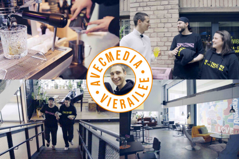 Avecmedia vieraili Kaapelitehtaan Kahvibaarissa