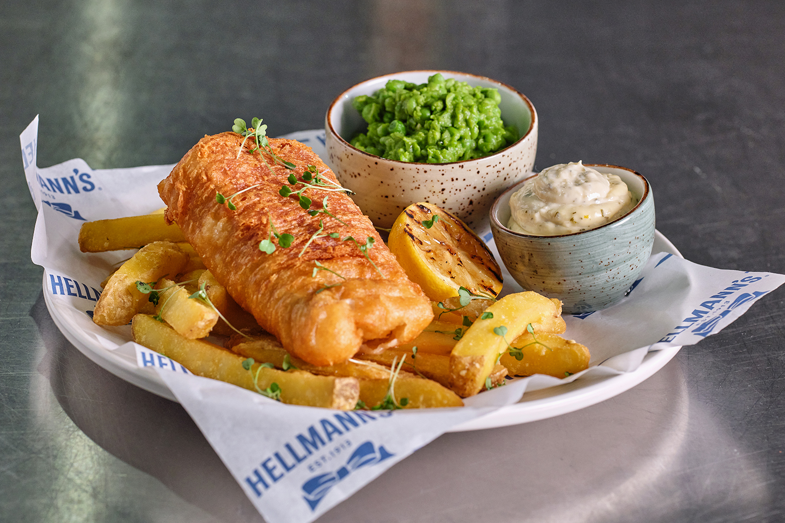Unilever Food Solutions Fish & Chips Hellmann's Tartarmajoneesi