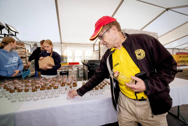 Pekka Kääriäinen on SOPP-tapahtuman johtaja. Hänet tunnetaan Lammin Sahdin omistajana. Arkistokuva Lahden tapahtumasta. KUVA Katja Luoma